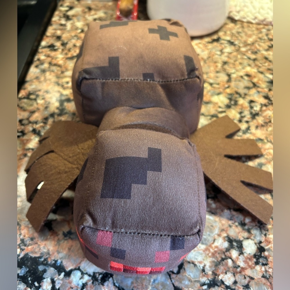 Minecraft Brown Spider Plush Mattel Soft Plush Game Character
